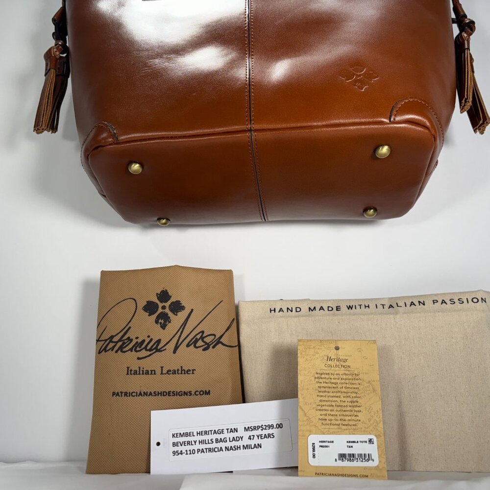 PATRICIA NASH ITALY-NWT$299.00 NOW@ MACY'S, NORDSTROMS & BEVERLY HILLS BAG LADY - Picture 4 of 16
